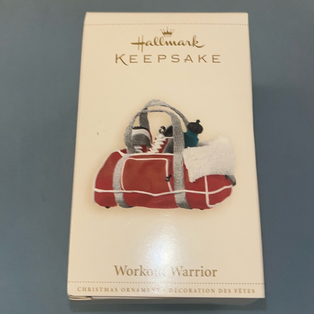 Workout Warrior Keepsake Ornament- 2006 NIB